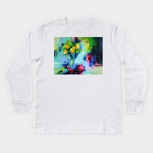 Spring still life Kids Long Sleeve T-Shirt